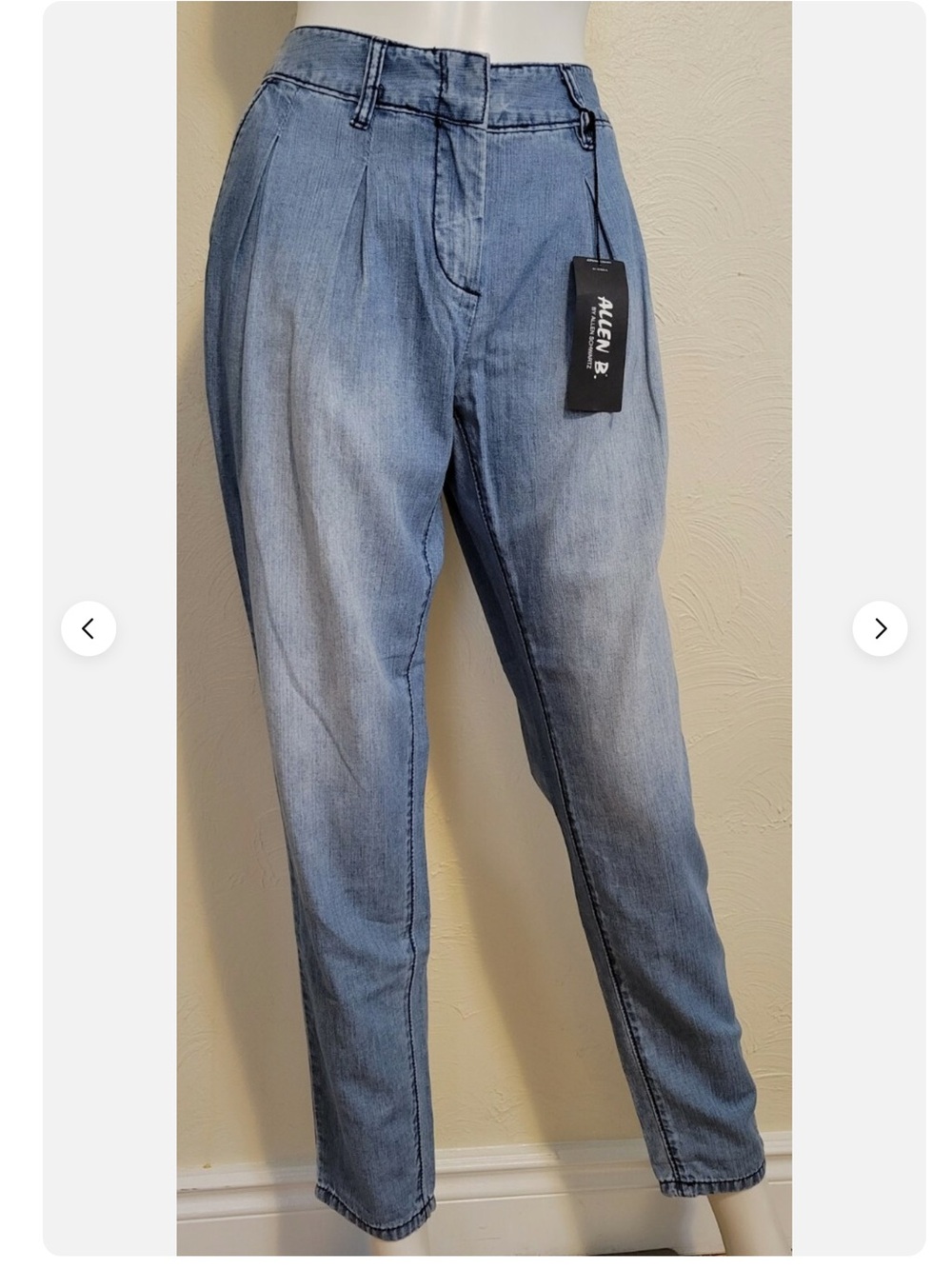 Allen B. By Allen Schwartz Women’s Light Blue Boyfriend Jeans